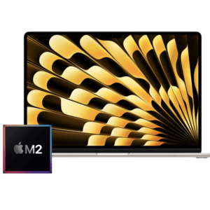 MacBook Air 13-inch M2 8-Core CPU, 8-Core GPU - 8GB Unified RAM - 256GB SSD (2022) - Starlight- Grade A+ Certified Pre-owned (New Battery Installed!)