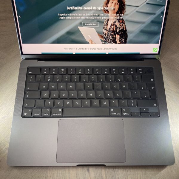 MacBook Pro 14-inch M4 Max 14-Core CPU, 32-Core GPU - 36GB RAM - 1TB SSD (2024) - Space Black - Grade A+ Certified Pre-owned (Apple Warranty) - Image 4