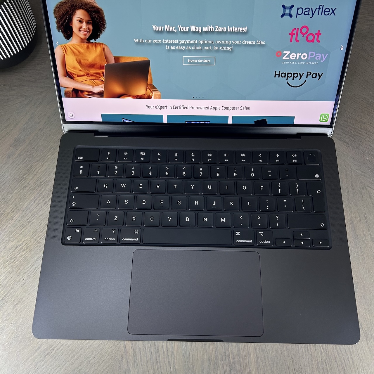 MacBook Pro 14-inch M4 Pro 14-Core CPU, 20-Core GPU-24GB RAM-1TB SSD (2024)- Space Black - Grade A+ Certified Pre-owned (Balance of Apple Warranty!) - Image 4