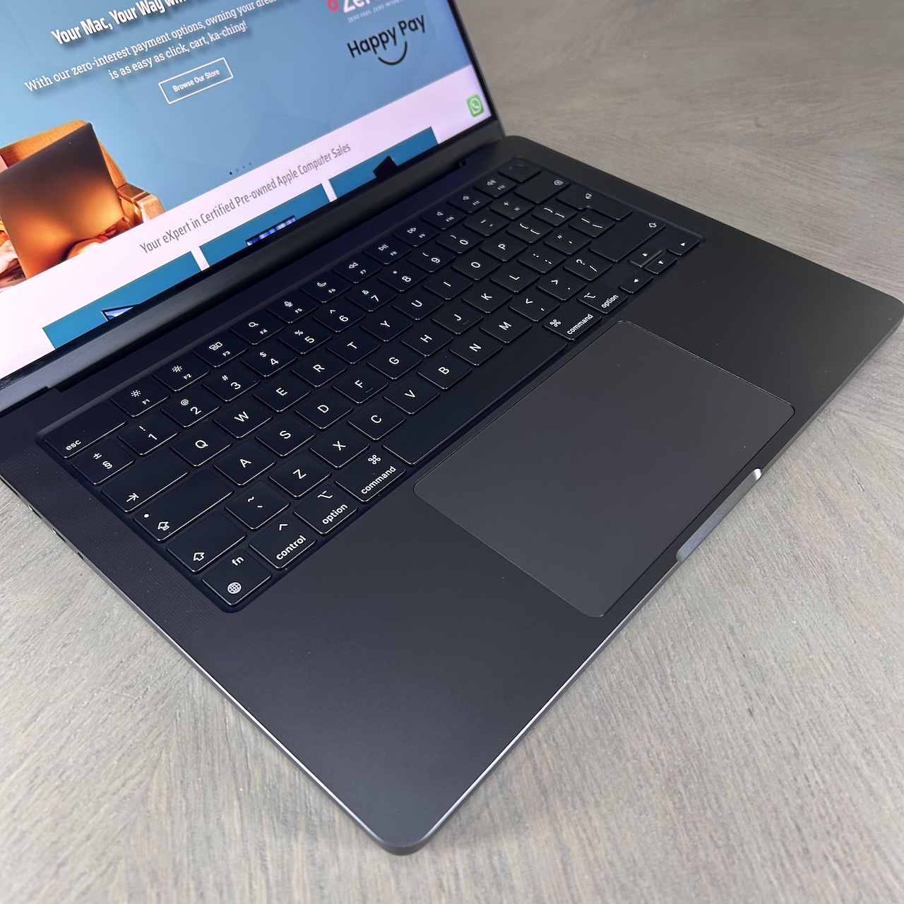 MacBook Pro 14-inch M4 Pro 14-Core CPU, 20-Core GPU-24GB RAM-1TB SSD (2024)- Space Black - Grade A+ Certified Pre-owned (Balance of Apple Warranty!) - Image 8