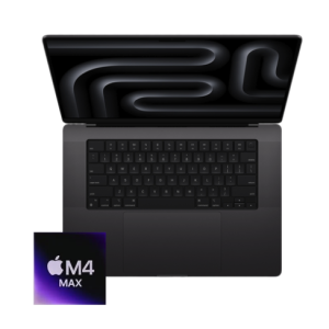 MacBook Pro 16-inch M4 Max 14-Core CPU, 32-Core GPU-36GB RAM-1TB SSD (2024) - Space Black - Grade A+ Certified Pre-owned (Very low Battery Cycle Count, Extended Warranty!)